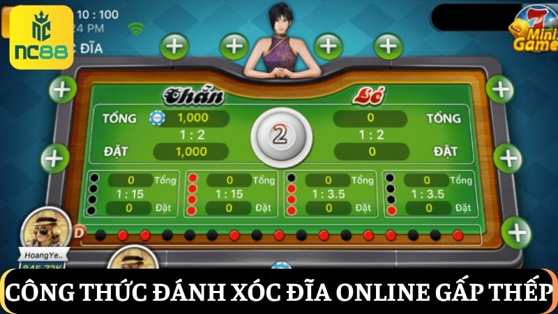 công thức đánh xóc đĩa online