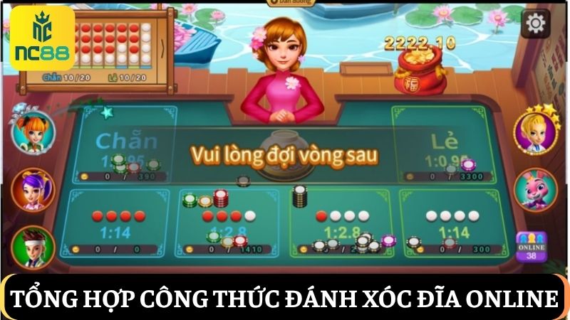 Tổng hợp các công thức đánh xóc đĩa online